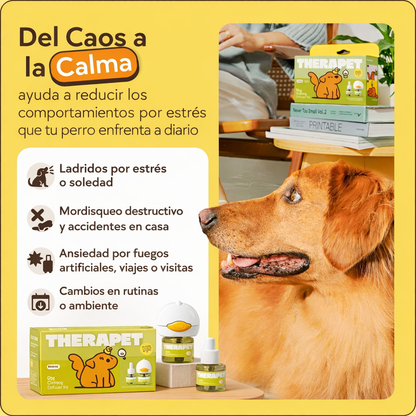 Difusor de feromonas, calmante para mascotas natural