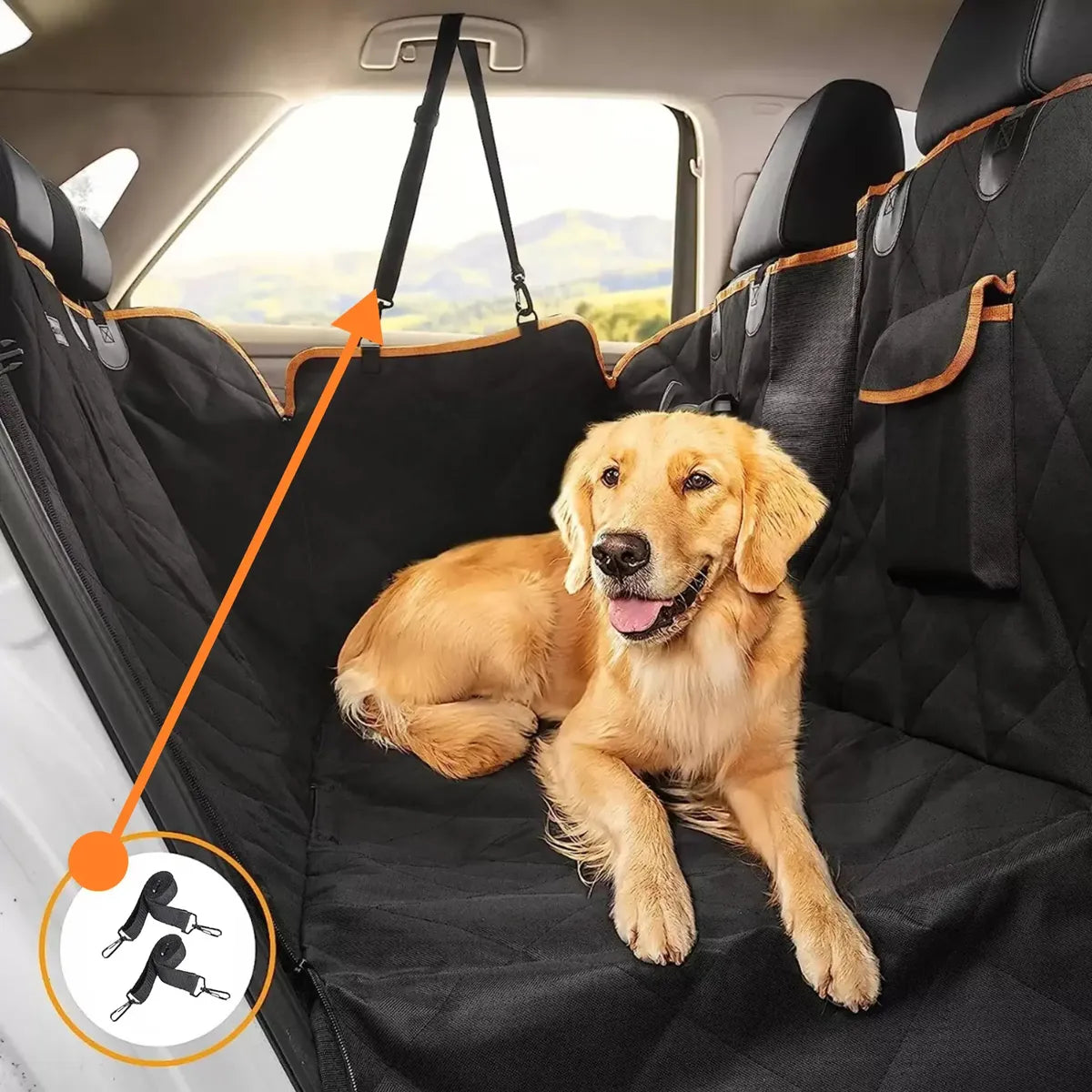 Cubre Asiento para Pasear tus Mascotas (Impermeable)