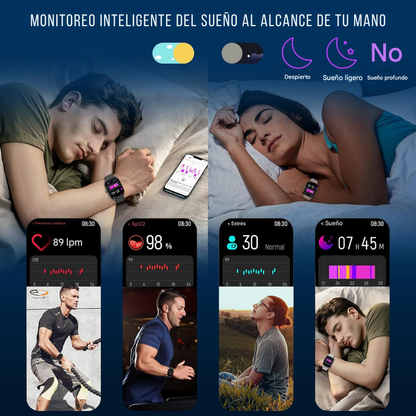 Reloj inteligente para mujeres y hombres (Responder/Hacer llamada), para Android y iPhone